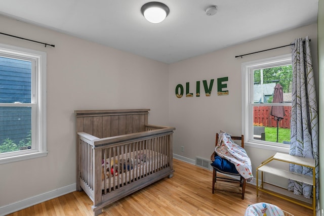 2800 Alabama Ave S, Saint Louis Park, MN 55416 - bedroom featuring light wood-style floors and baseboards