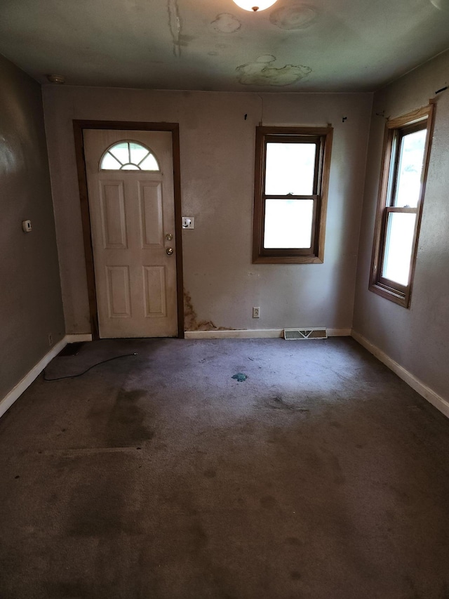 1816 Malvern St, Lauderdale, MN 55113 - carpeted foyer with baseboards