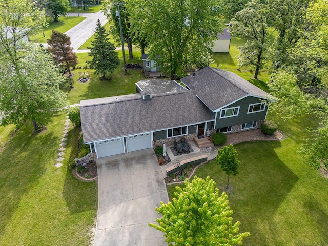 701 Mill St, Fertile, MN 56540 - view from above of property
