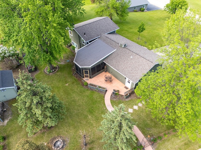 701 Mill St, Fertile, MN 56540 - aerial view of property and surrounding area