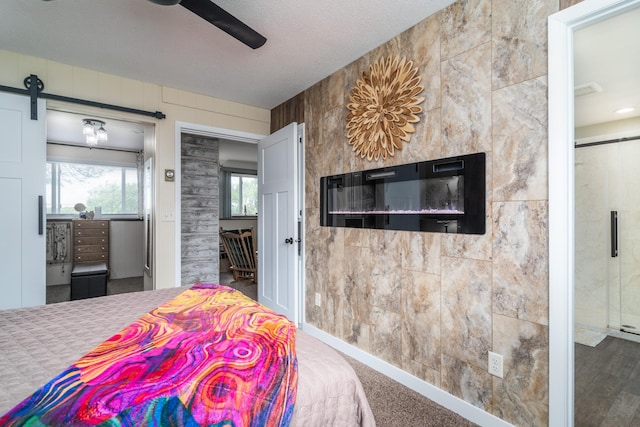 701 Mill St, Fertile, MN 56540 - bedroom featuring ceiling fan