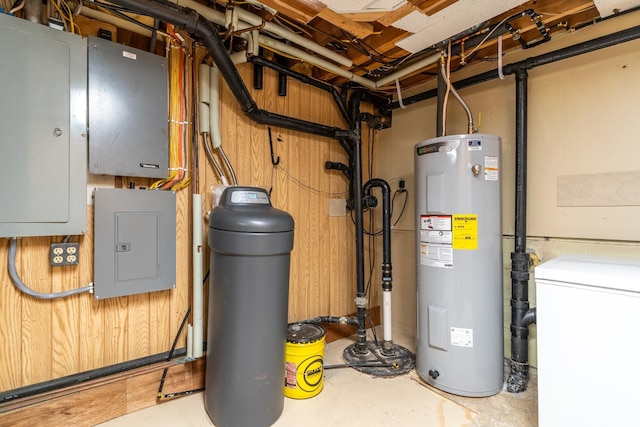 701 Mill St, Fertile, MN 56540 - utilities with electric water heater and electric panel
