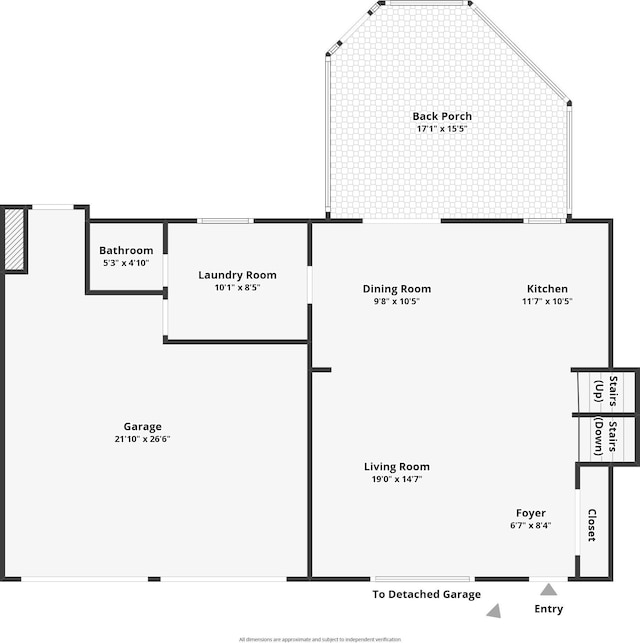 701 Mill St, Fertile, MN 56540 - property floor plan