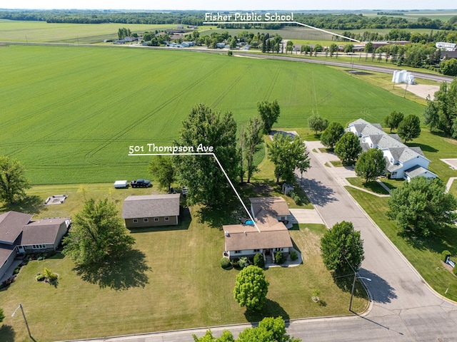 501 Thompson Ave, Fisher, MN 56723 - aerial view of sparsely populated area