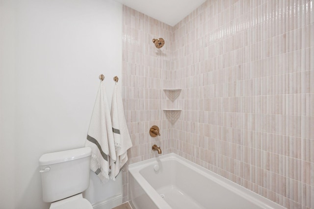 10154 Peony Ln N, Maple Grove, MN 55311 - bathroom featuring shower / bath combination and toilet