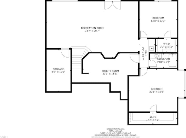 1540 Waterford Ct, Golden Valley, MN 55422 - home floor plan