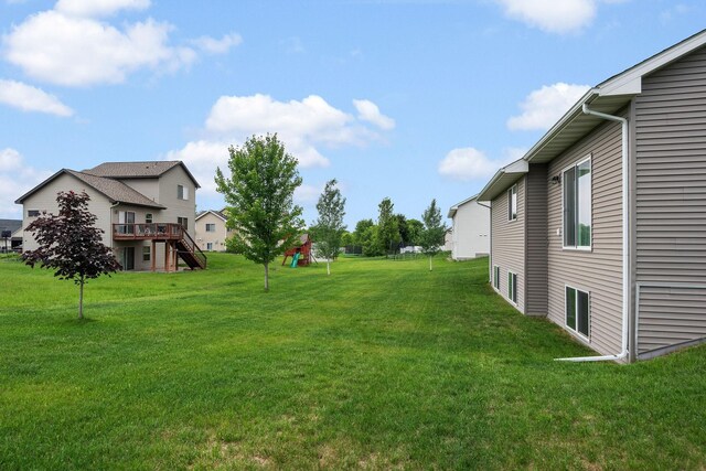 17051 Lupine Ln, Big Lake, MN 55309 - view of green lawn featuring a playground