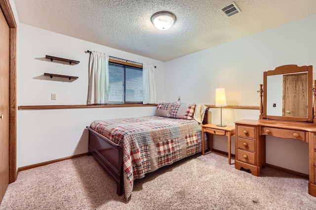 5959 373rd St, North Branch, MN 55056 - bedroom with a textured ceiling and carpet