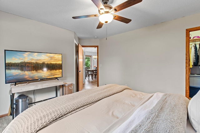 13610 Prairie Ct, Becker, MN 55308 - bedroom featuring a ceiling fan
