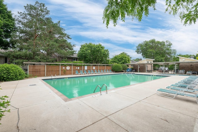1006 Westbrooke Way Unit 2, Hopkins, MN 55343 - community pool featuring a patio