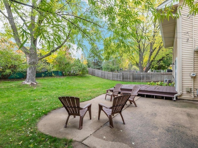 9300 23rd St, Saint Louis Park, MN 55426 - view of patio / terrace with a deck