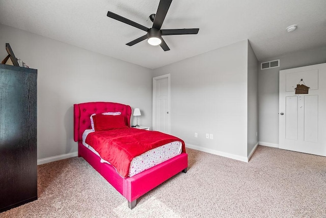 10388 188th St W, Lakeville, MN 55044 - bedroom with carpet floors, baseboards, and a ceiling fan