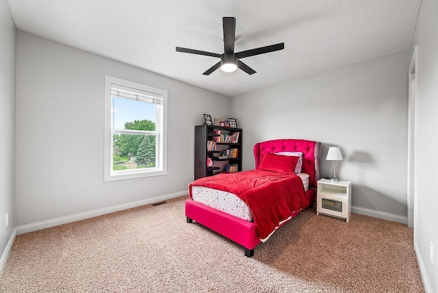 10388 188th St W, Lakeville, MN 55044 - carpeted bedroom with baseboards and a ceiling fan