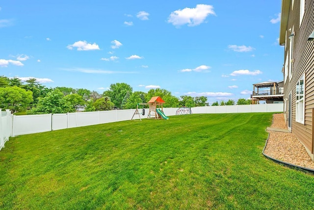 10388 188th St W, Lakeville, MN 55044 - view of yard with a playground