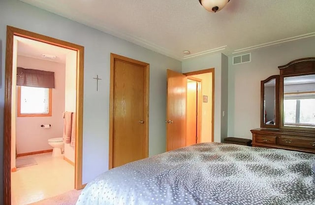 23501 Birch Cir, Rogers, MN 55374 - carpeted bedroom with multiple windows, ensuite bath, and baseboards