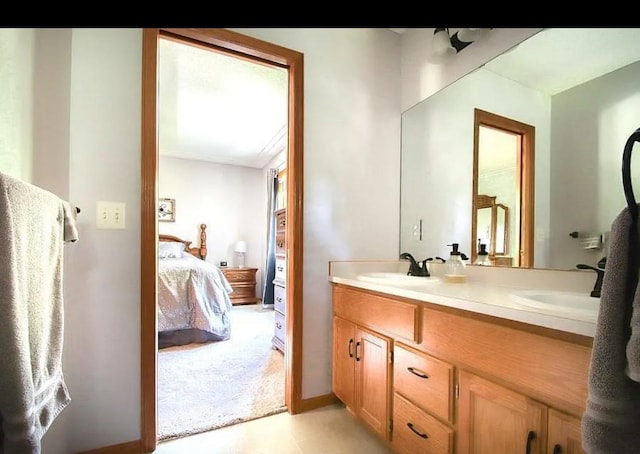 23501 Birch Cir, Rogers, MN 55374 - full bathroom with connected bathroom and double vanity