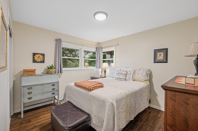 179 County Road F W, Shoreview, MN 55126 - bedroom with dark wood-style flooring and baseboards