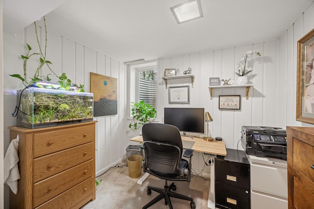 179 County Road F W, Shoreview, MN 55126 - carpeted office space with a decorative wall