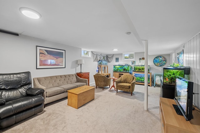 179 County Road F W, Shoreview, MN 55126 - carpeted living area featuring healthy amount of natural light