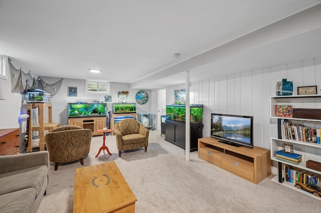 179 County Road F W, Shoreview, MN 55126 - living room featuring carpet flooring