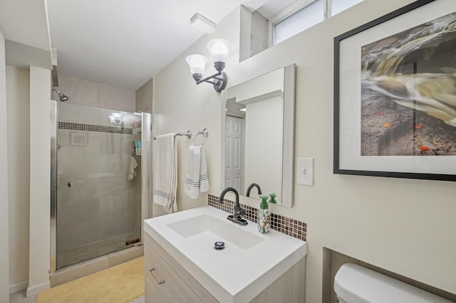 179 County Road F W, Shoreview, MN 55126 - full bath featuring a stall shower and vanity