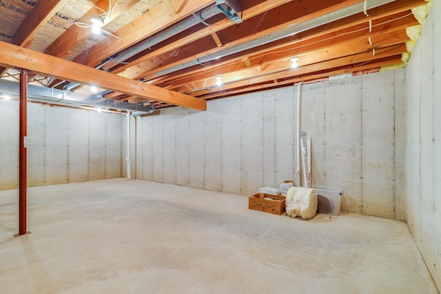 278 Vanity Dr, Shelby Twp, WI 54658 - view of unfinished below grade area