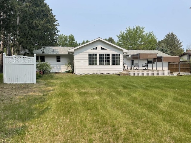 16173 Discovery Cir, Park Rapids, MN 56470 - view of rear view of house