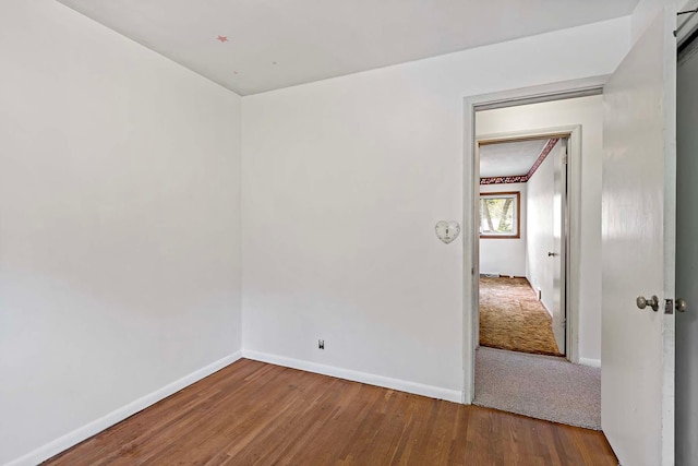3671 Robinwood Ter, Minnetonka, MN 55305 - spare room with wood finished floors and baseboards