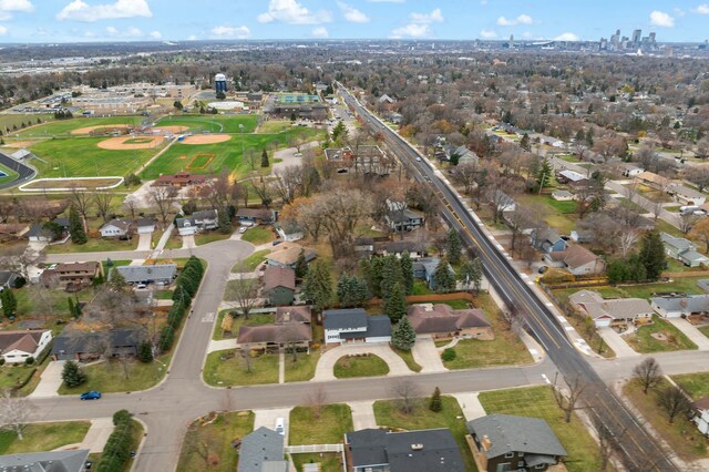 3004 36th Ave NE, Saint Anthony, MN 55418 - aerial overview of property's location featuring nearby suburban area