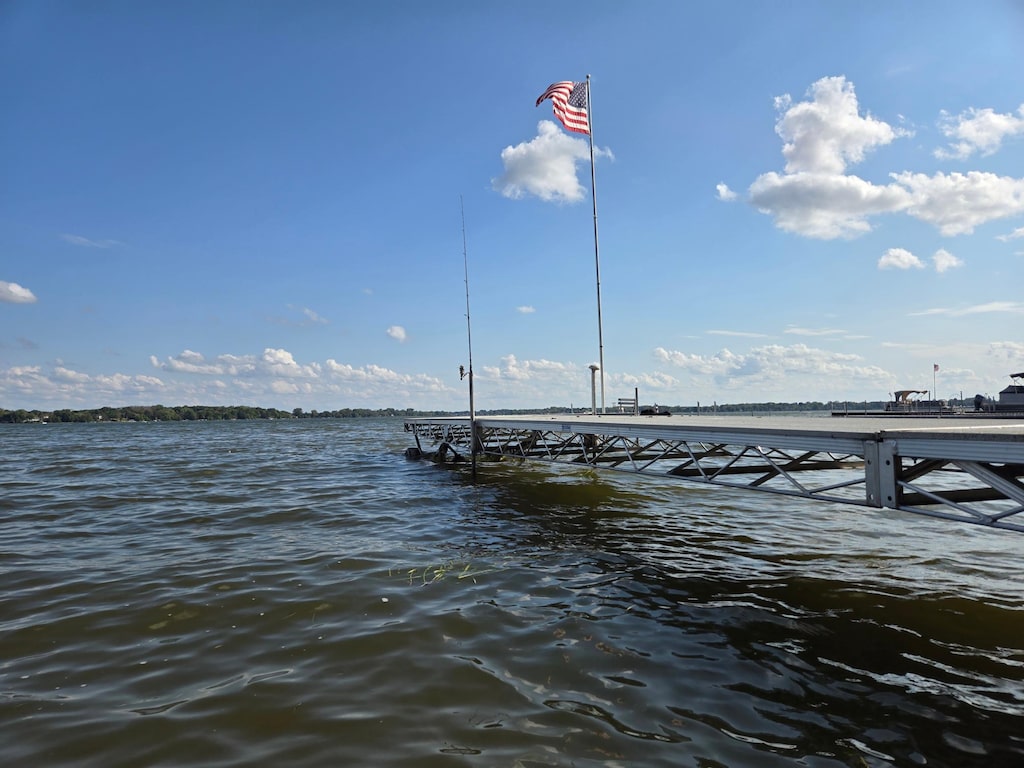 6567 Shore Trl N, Forest Lake, MN 55025 - dock with a water view