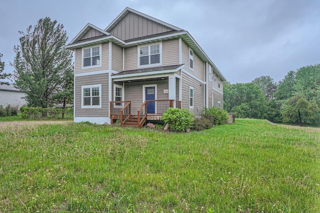 2865 Pilot Knob Rd, Eagan, MN 55121 - view of front of property with board and batten siding and a porch