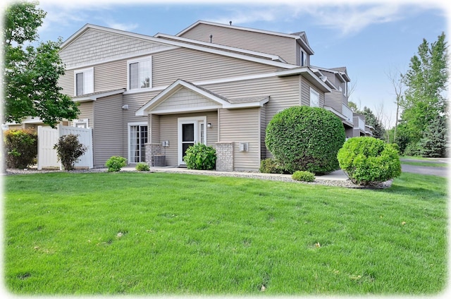 17790 66th Ave N, Maple Grove, MN 55311 - view of front facade with a front lawn