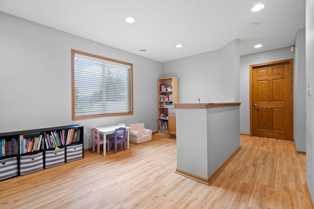 3168 Molina St, Shakopee, MN 55379 - interior space featuring light wood-style flooring and recessed lighting