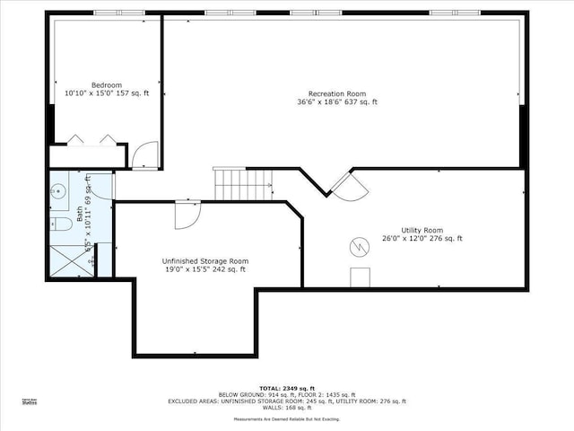 1195 64th St, Hudson, WI 54016 - view of property floor plan