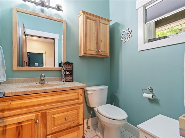 12144 Sylvan Dr SW, Sylvan Twp, MN 56473 - bathroom featuring vanity and tile patterned flooring