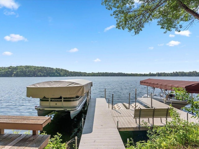 12144 Sylvan Dr SW, Sylvan Twp, MN 56473 - dock area with a water view