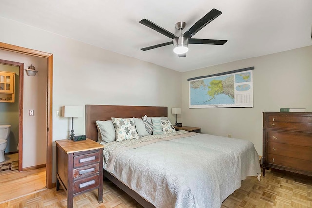 895 Front, Saint Paul, MN 55103 - bedroom featuring ceiling fan and baseboards