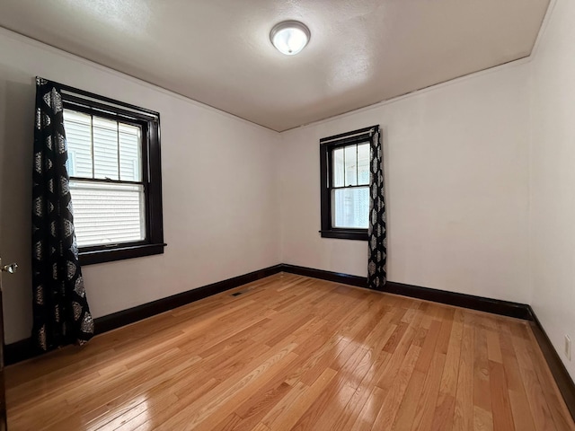 845 Sims Ave, Saint Paul, MN 55106 - empty room featuring healthy amount of natural light, light wood finished floors, and baseboards