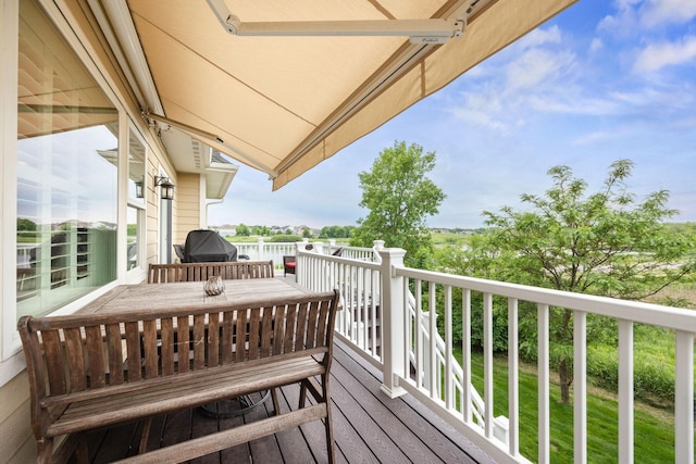3710 Talero Curv, Chaska, MN 55318 - deck with a grill and outdoor dining area