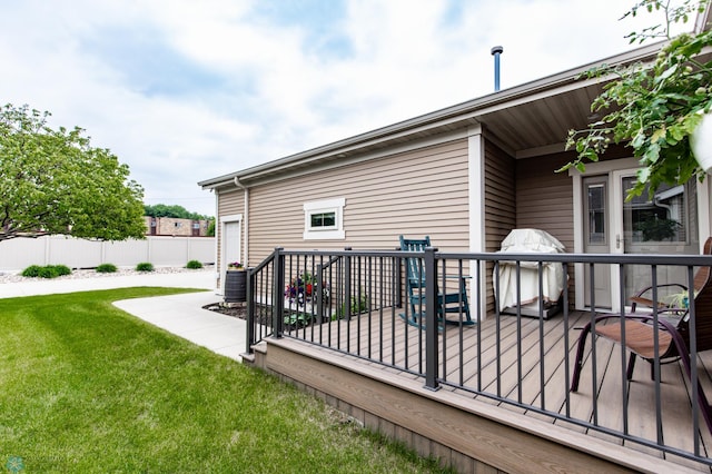 1365 Highpointe Dr N, Fargo, ND 58102 - view of deck