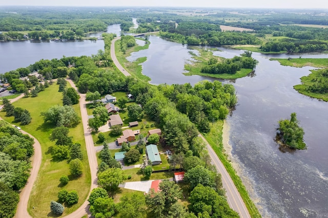10275 Park Cir, Pine City, MN 55063 - bird's eye view of a nearby body of water