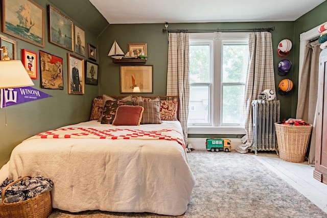 72 Mill St, Winona, MN 55987 - bedroom featuring radiator heating unit and multiple windows