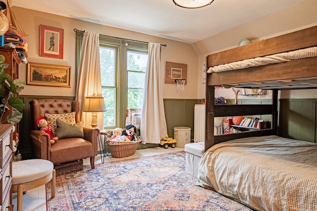 72 Mill St, Winona, MN 55987 - bedroom featuring wainscoting