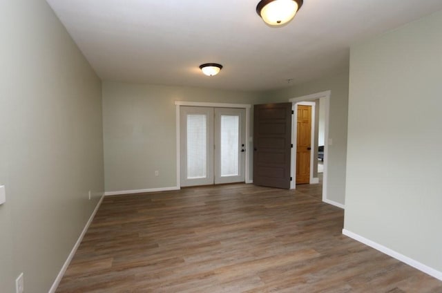 39192 460th Ave, Perham, MN 56573 - empty room featuring baseboards and wood finished floors