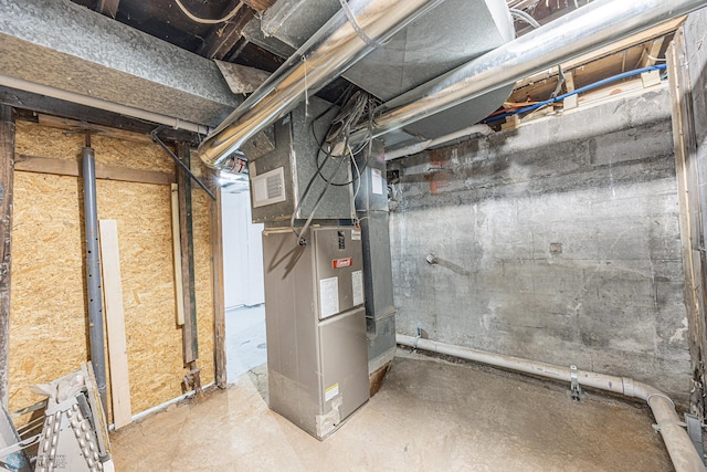 1814 5th St N, Fargo, ND 58102 - unfinished below grade area with heating unit