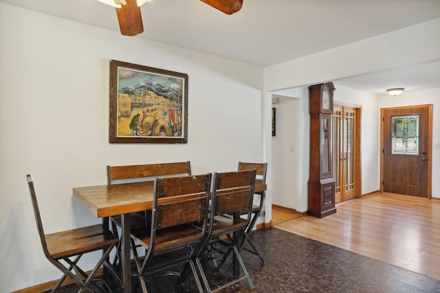 1412 10th Ave W, Shakopee, MN 55379 - dining space with light wood finished floors and baseboards