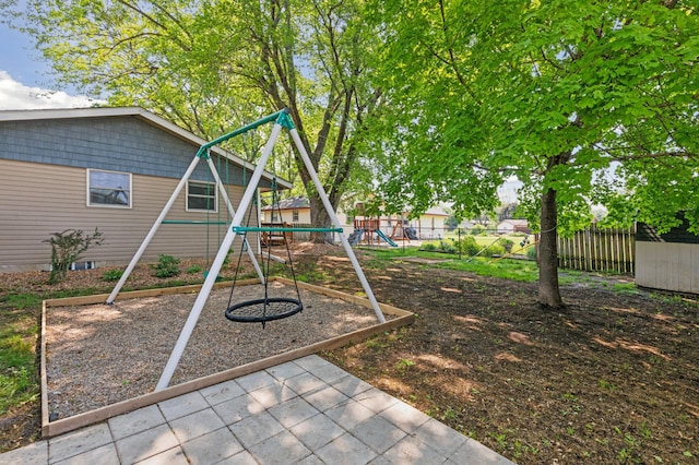 1412 10th Ave W, Shakopee, MN 55379 - view of yard with a playground