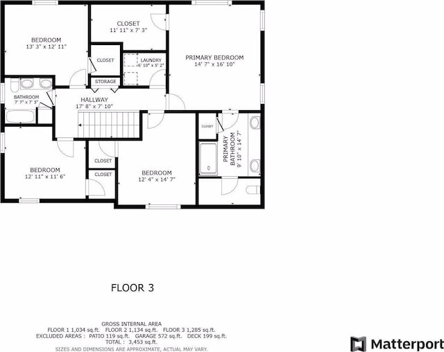 5175 White Star Ln, Woodbury, MN 55129 - property floor plan