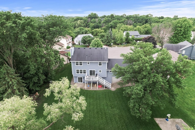4142 Joppa Cir, Savage, MN 55378 - view from above of property