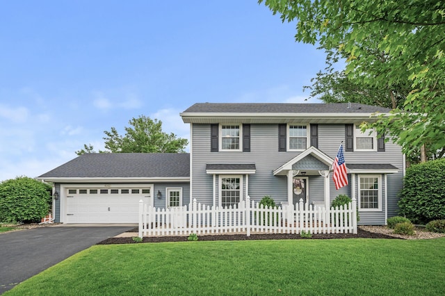 4142 Joppa Cir, Savage, MN 55378 - colonial-style house featuring driveway, an attached garage, and a shingled roof
